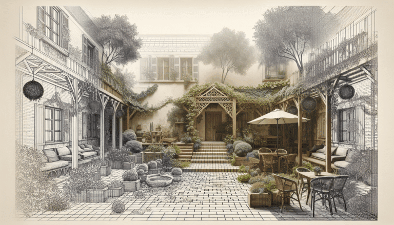 Era un patio soso y sin luz, pero esta reforma sin obras le ha convertido en un espacio que deseamos clonar