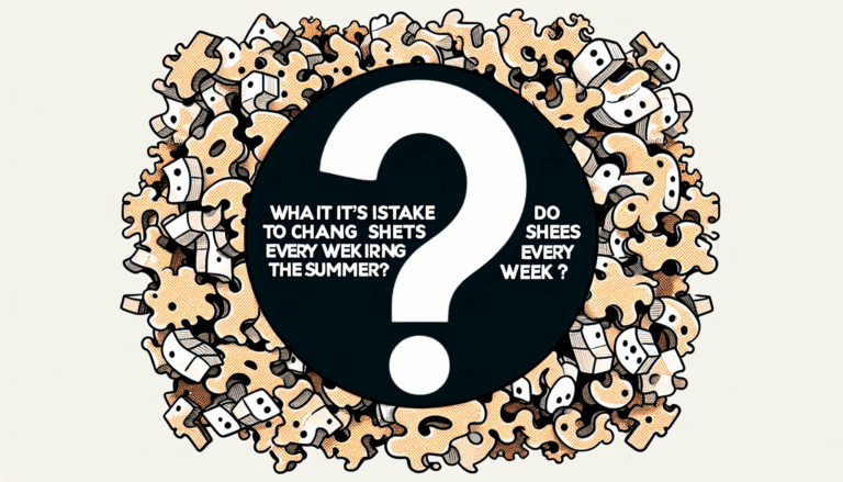 ¿Cambias tus sábanas cada semana? En estos días de calor, eso es un error