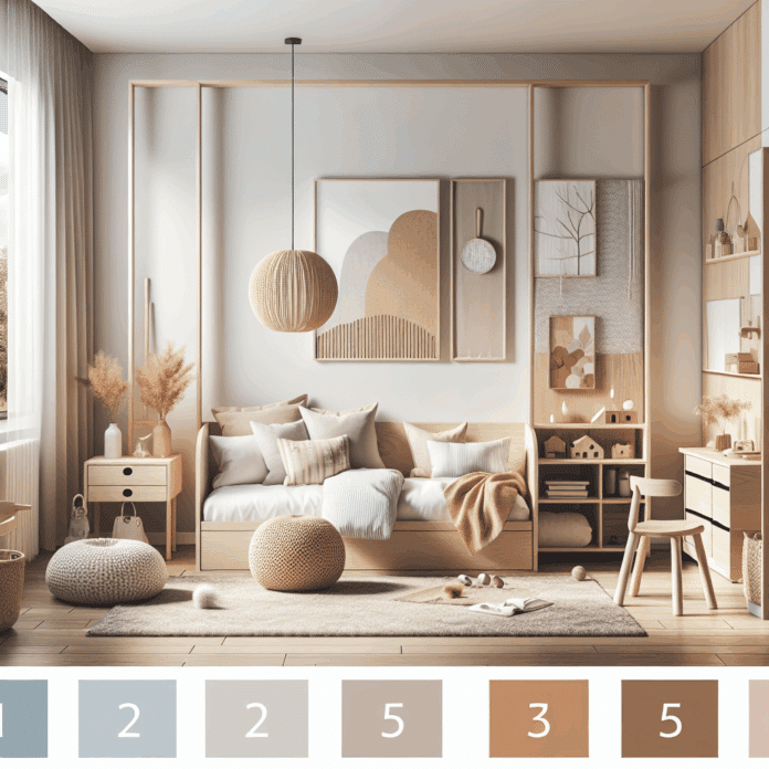 7 Ideas escandinavas para crear una habitación infantil cálida, acogedora y funcional