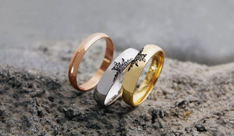 Alianzas de boda con símbolos vascos, lo último de Eguzkilore