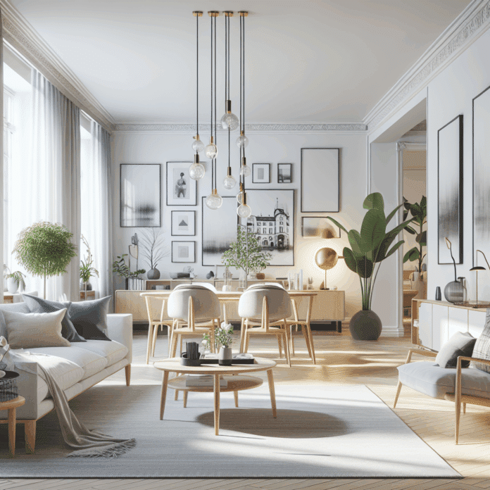 Apartamento nórdico en Estocolmo: Inspiración de interiores con estilo atemporal
