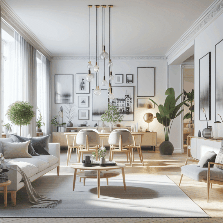 Apartamento nórdico en Estocolmo: Inspiración de interiores con estilo atemporal