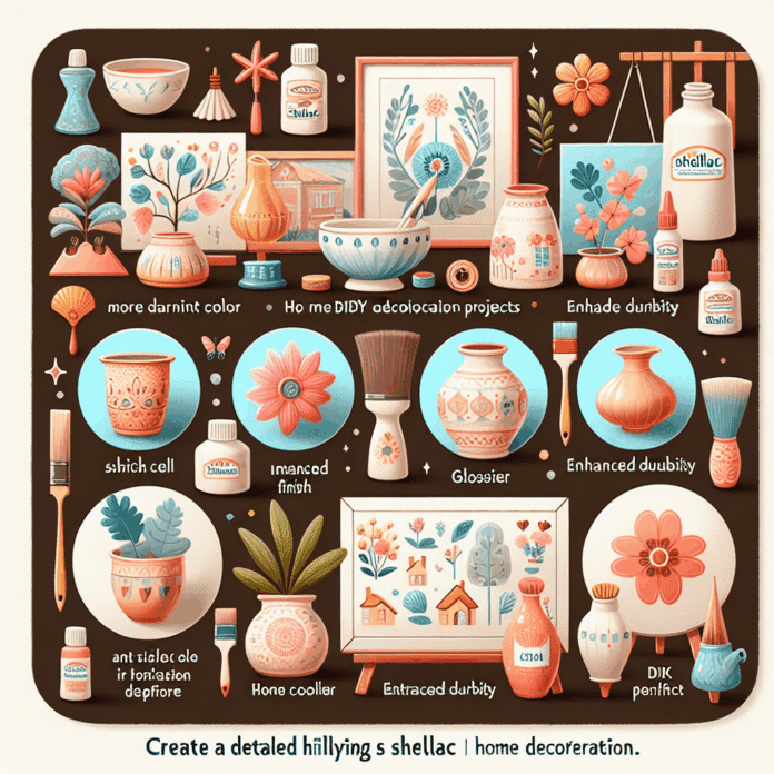 Shellac proyectos DIY
