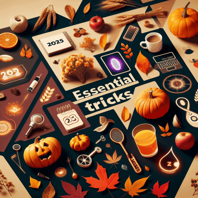 Cinco Trucos Imprescindibles para Este Otoño 2025 cinco trucos tendencia en este otoño 2025