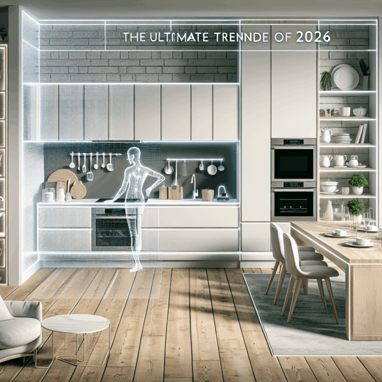 las cocinas invisibles son la tendencia definitiva de 2026 y te mostramos cómo se diseña una