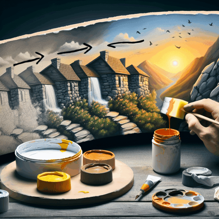 pintura efecto piedra