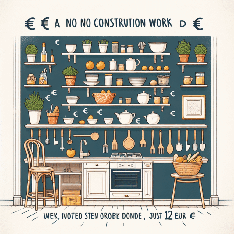 Así transformé mi cocina sin meterme en obras por solo 12 euros (es una ideaza para pisos de alquiler)