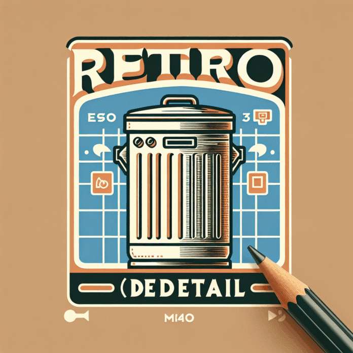 Cubo de Basura Retro: Estilo y Funcionalidad para Tu Cocina Fichamos en Carrefour un cubo de basura de diseño retro que es bonito e ideal para cocinas que buscan funcionalidad y estilo vintage