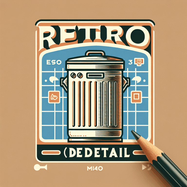 Fichamos en Carrefour un cubo de basura de diseño retro que es bonito e ideal para cocinas que buscan funcionalidad y estilo vintage