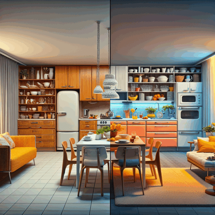 Cómo una cocina apagada de los años 70 se transformó en un espacio vibrante