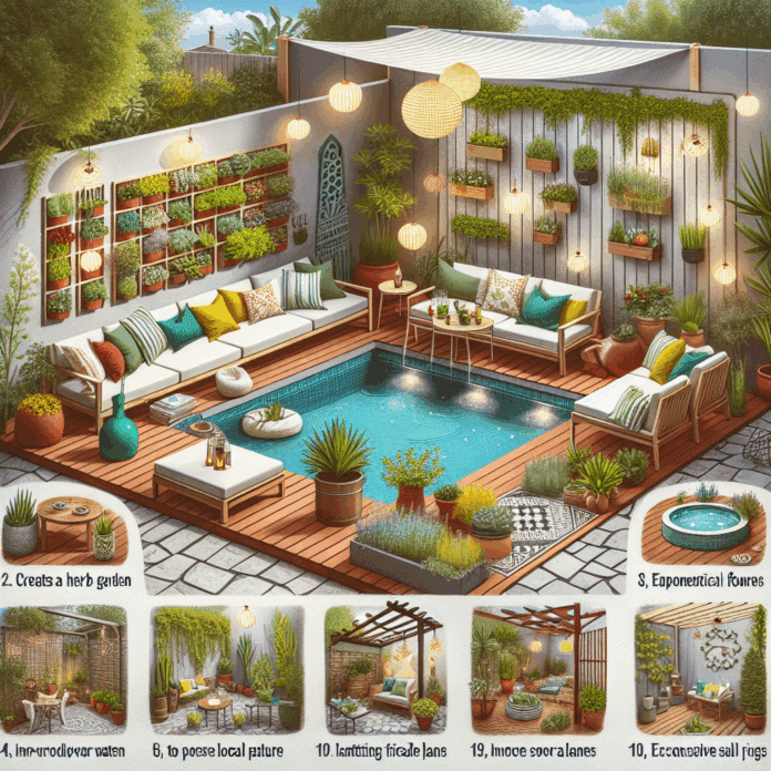 Diez ideas económicas para transformar un patio pequeño con todo el estilo