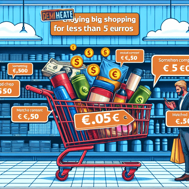 cuesta menos de 5 euros