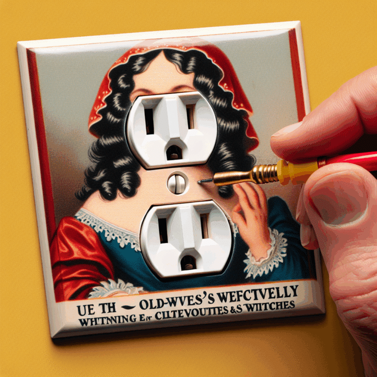 El truco de las abuelas para blanquear enchufes e interruptores de forma fácil y sencilla