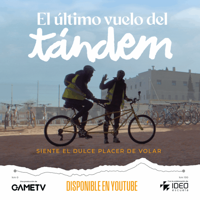 ‘El último vuelo del tándem’ visibiliza la diversidad funcional en la Semana Europea de la Movilidad