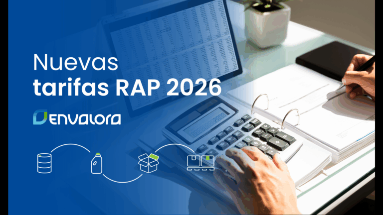 ENVALORA reduce sus tarifas RAP para 2026 