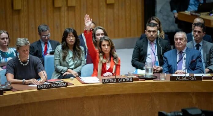 Estados Unidos veta de nuevo una resolución que pide el alto el fuego en Gaza