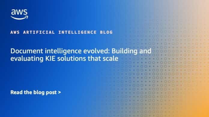 Document intelligence evolved: Building and evaluating KIE solutions that scale