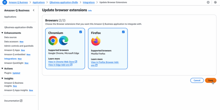 Supercharge your organization’s productivity with the Amazon Q Business browser extension