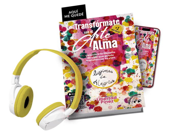 Libertad Pinez convierte su obra 'Transfórmate con el arte de tu alma' en un éxito best seller