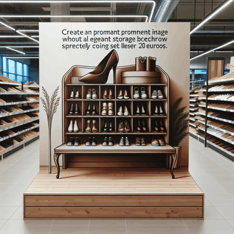 Lidl lanza mañana en tiendas físicas el banco con almacenaje más elegante para organizar los zapatos por menos de 20 euros