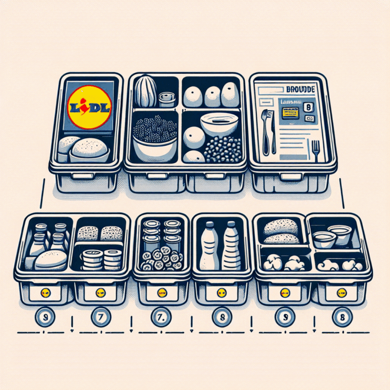 Lidl ha lanzado esta semana un set de recipientes para alimentos que ordena la despensa por menos de 8 euros