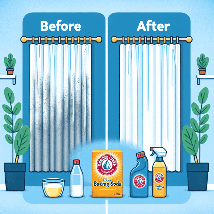 Usos del bicarbonato de sodio para limpiar cortinas