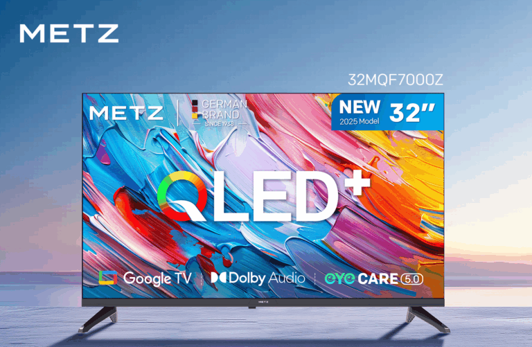 METZ lanza en España el televisor QLED 2K modelo 32MQF7000Z