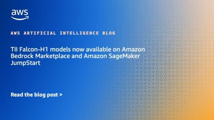 TII Falcon-H1 models now available on Amazon Bedrock Marketplace and Amazon SageMaker JumpStart