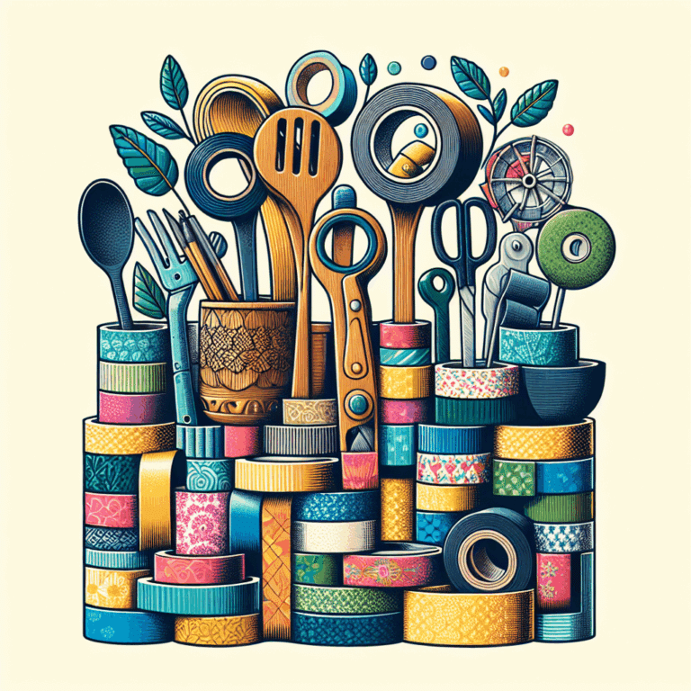 No lo sabía, pero si reutilizamos los rollos de cinta adhesiva acabados y un retal de tela, podemos hacer este práctico organizador para la cocina