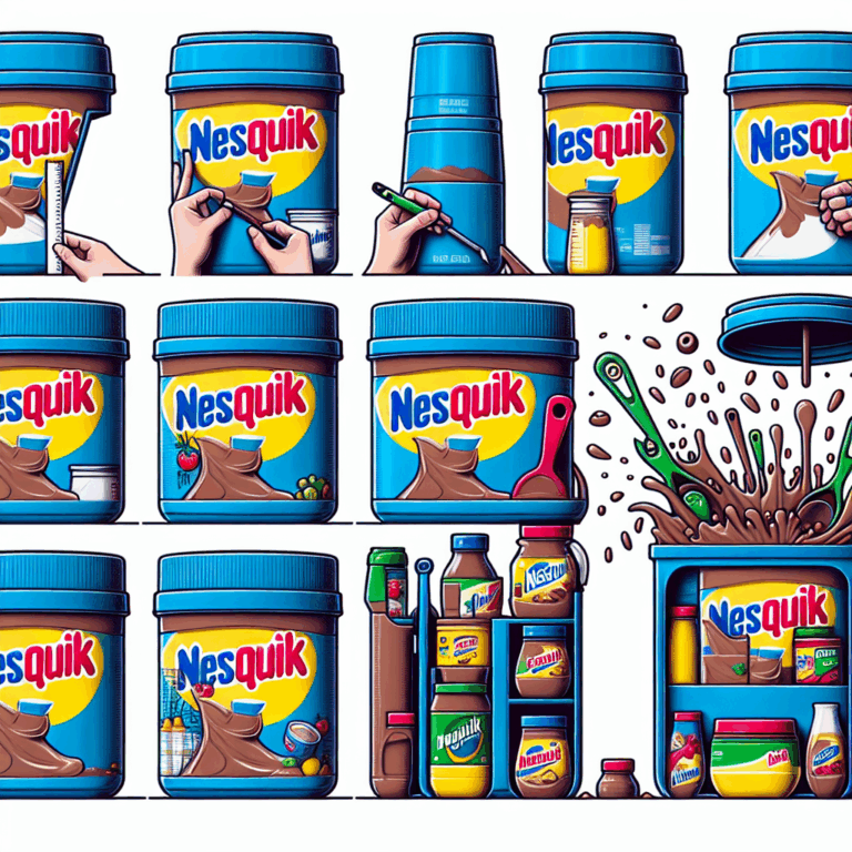 No lo sabía, pero si reutilizas los botes de Nesquik, puedes hacer tú mismo estos organizadores tan prácticos para la despensa