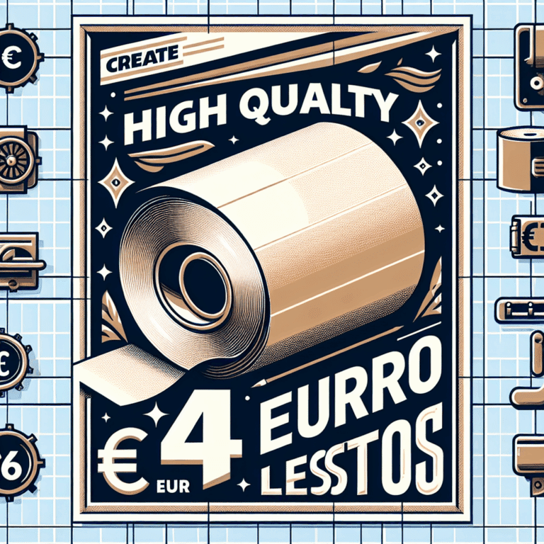 el rollo cuesta menos de 4 euros