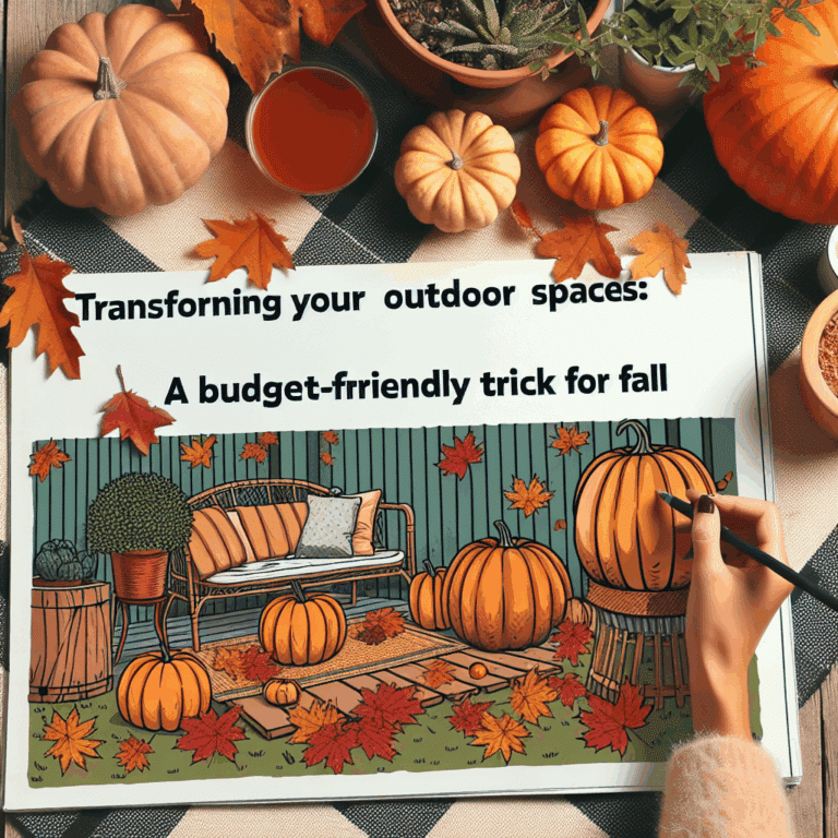 "Aunque el verano va llegando a su fin, este es un truco muy económico para ir cambiando nuestros espacios exteriores de cara al otoño"