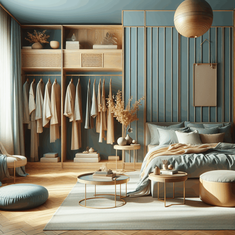 "Si utilizas este color en el armario, tu dormitorio invitará al descanso y la paz"