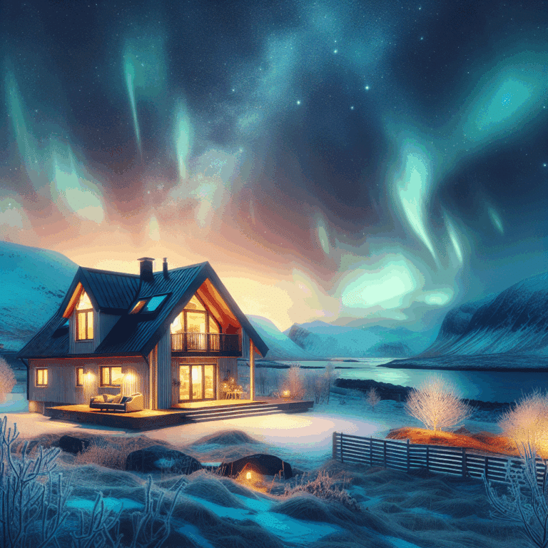 ¿Os imagináis viviendo aquí? Una villa nórdica romántica llena de luz y detalles para soñar