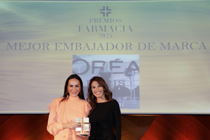 Ana Milán, elegida por los consumidores como la Mejor Embajadora en los Premios Farmacia 2025