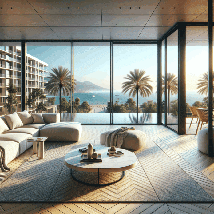 Ático moderno en el Eixample: elegancia, tranquilidad y vistas al mar en Barcelona