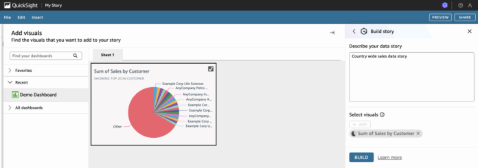 Automate Amazon QuickSight data stories creation with agentic AI using Amazon Nova Act
