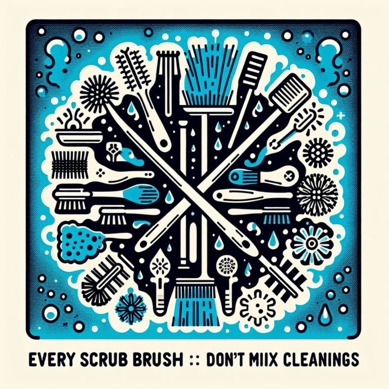 "No uses el mismo estropajo o bayeta para limpiarlo todo. Cada tipo tiene una función distinta"