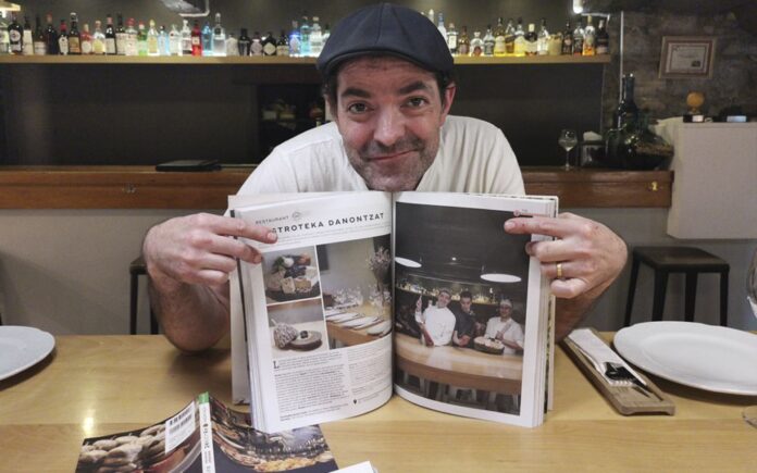 Del caserío al trono medieval, Gorka Irisarri lleva el sabor de Hondarribia a Almazán