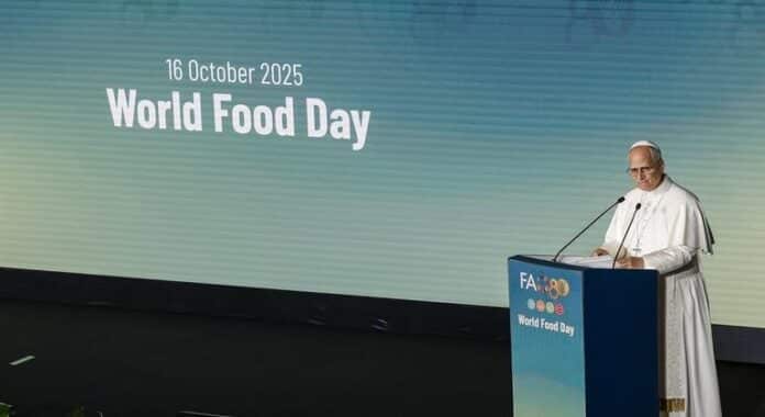 El Papa León XIV Condena el Uso del Hambre como El Papa León XIV denuncia el uso del hambre como arma de guerra en el Día Mundial de la Alimentación