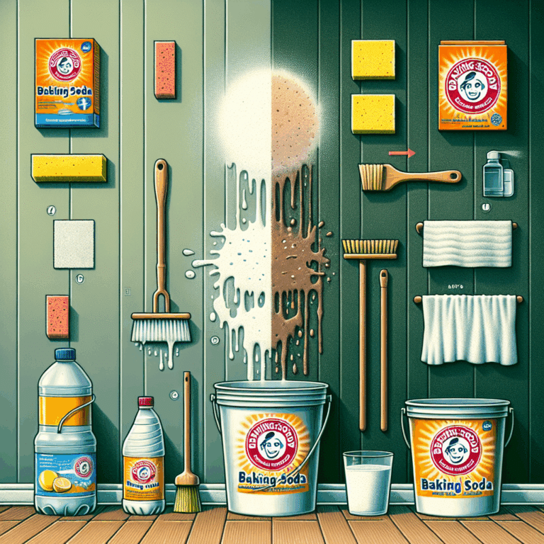 Bicarbonato para manchas en paredes