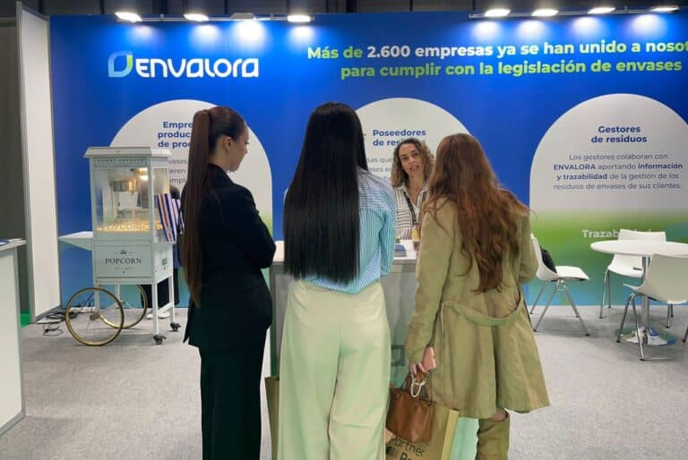 Envalora pone de relevancia la reutilización de envases en Empack Madrid 2025