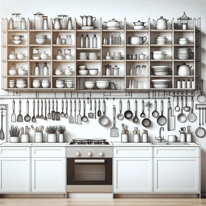 "Si tienes una cocina pequeña, este tipo de estantes son perfectos para aprovechar el espacio vertical y ganar almacenaje"