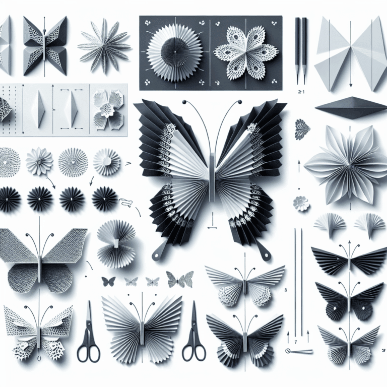 Como hacer mariposas de papel para decorar paredes paso a paso fácil y rápido