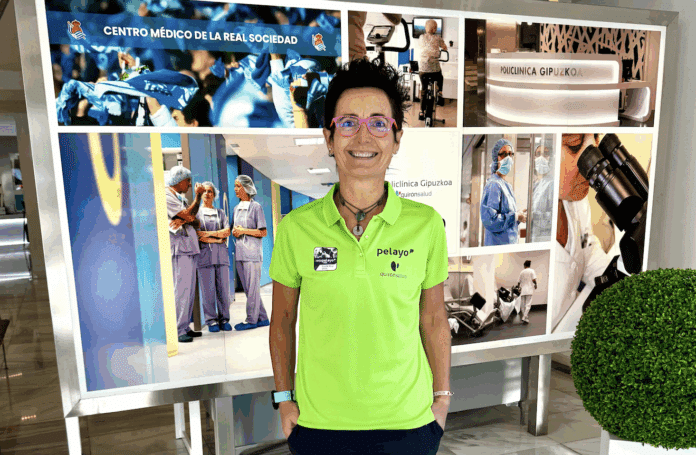 Idoia, la participante riojana del Reto Pelayo Vida Costa Rica 2025, realiza su reconocimiento médico en Policlínica Gipuzkoa