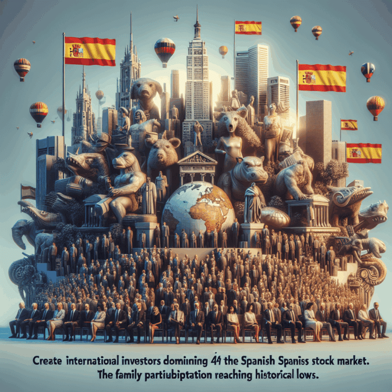 Los inversores internacionales controlan el 48,7% de la Bolsa española y la participación de las familias cae al mínimo en 32 años