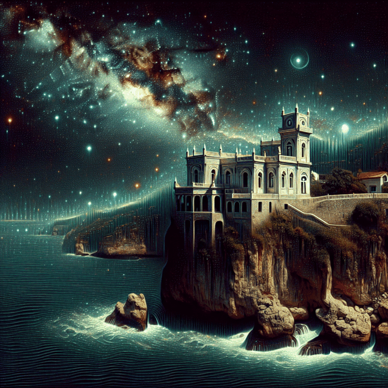 la casa casi invisible sobre un acantilado en Lagos (Portugal)