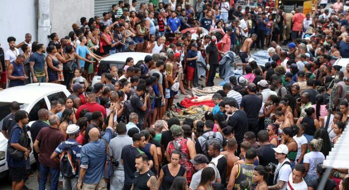 La ONU pide una investigación sobre la matanza de 121 personas en una operación policial en Río de Janeiro