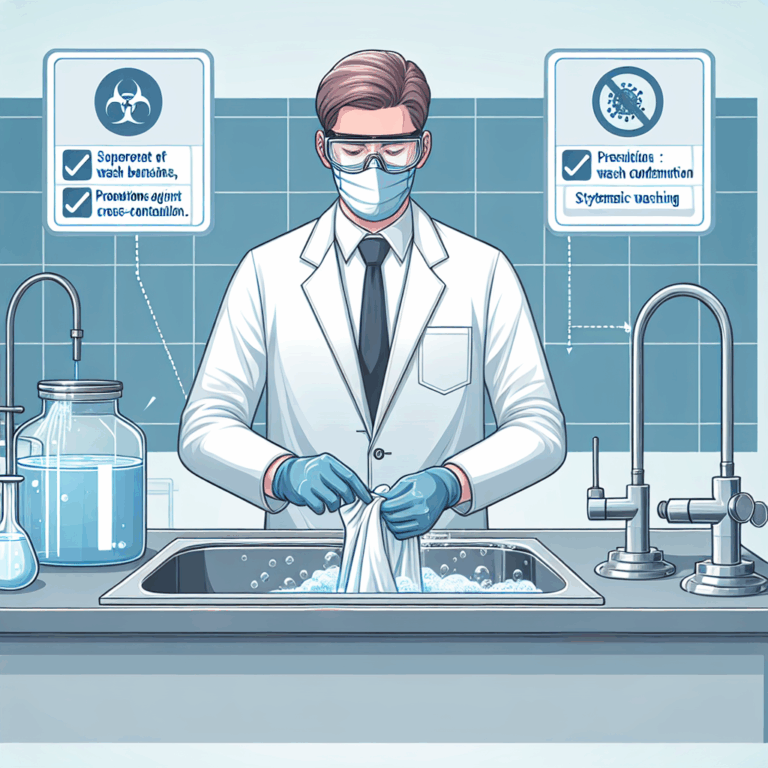 Lavar los trapos de la cocina en la lavadora está bien, pero este ingeniero químico advierte los problemas de la contaminación cruzada