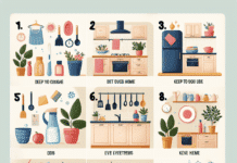 Ocho Estrategias Simples para Mantener tu Cocina Siempre Ordenada Ocho ideas inteligentes para una cocina ordenada sin esfuerzos ni maratones de limpieza